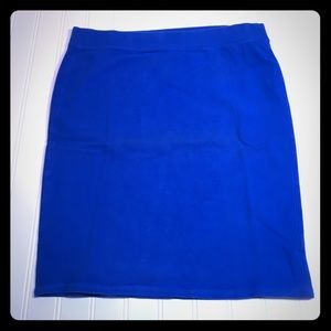Old Navy Pencil Skirt, Stretch, Royal Blue